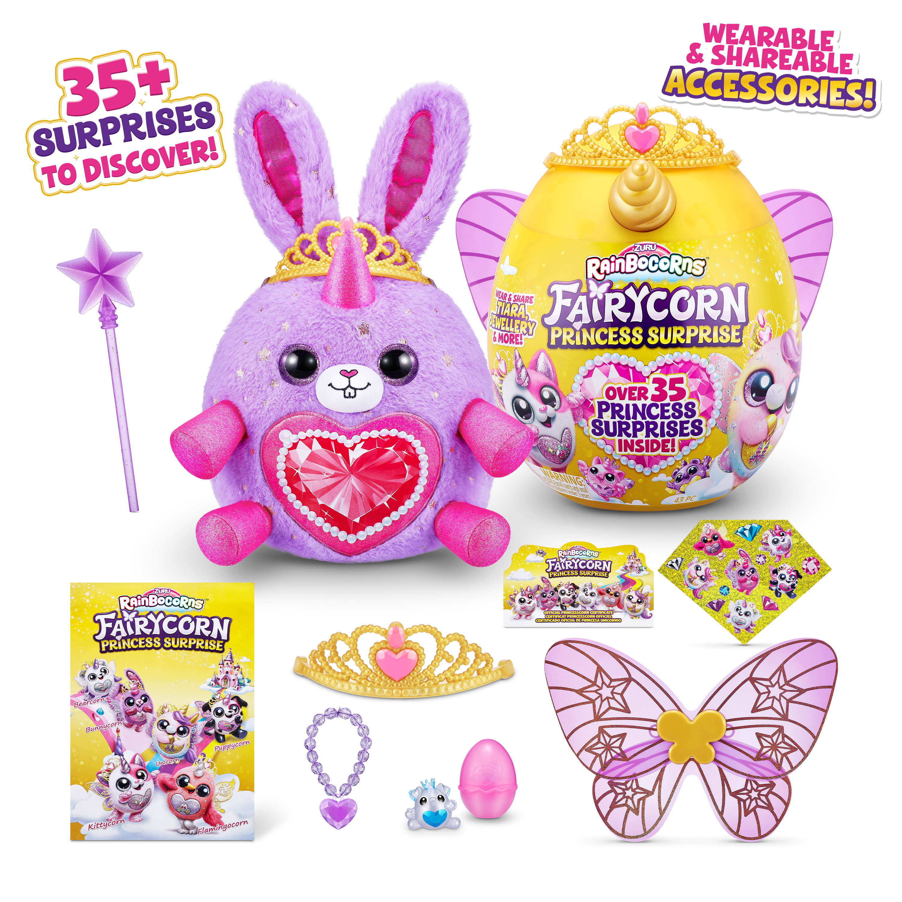 Rainbocorns Fairycorn Princess Surprise Series 6 Plush