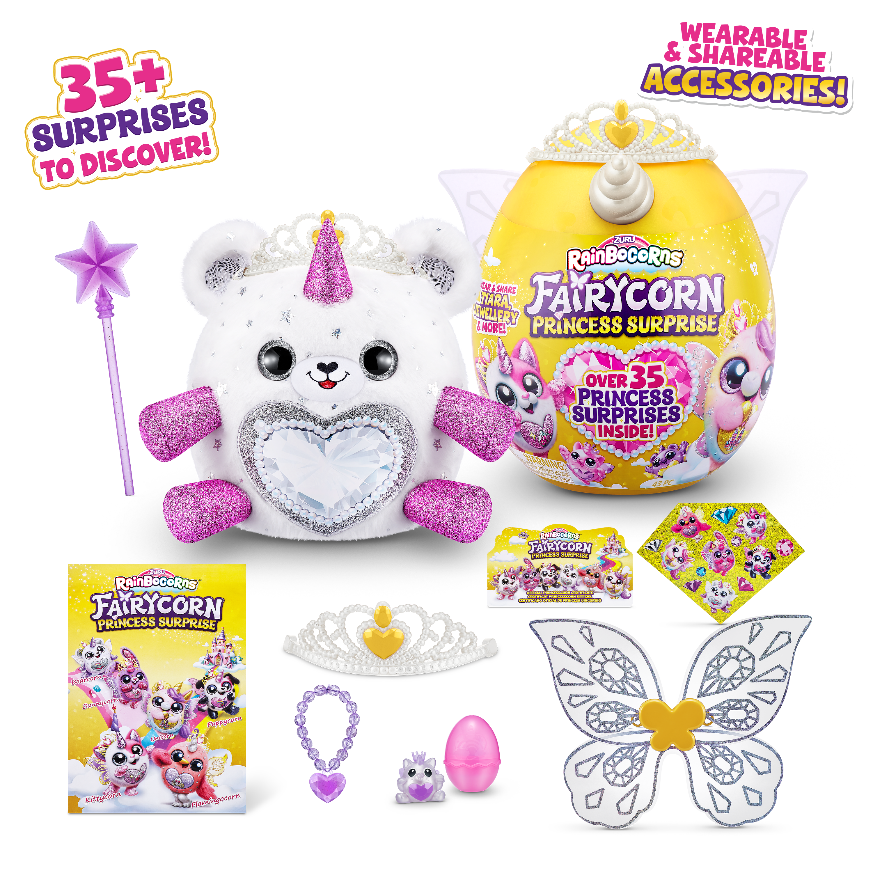 Rainbocorns Fairycorn Princess Surprise Series 6 Plush