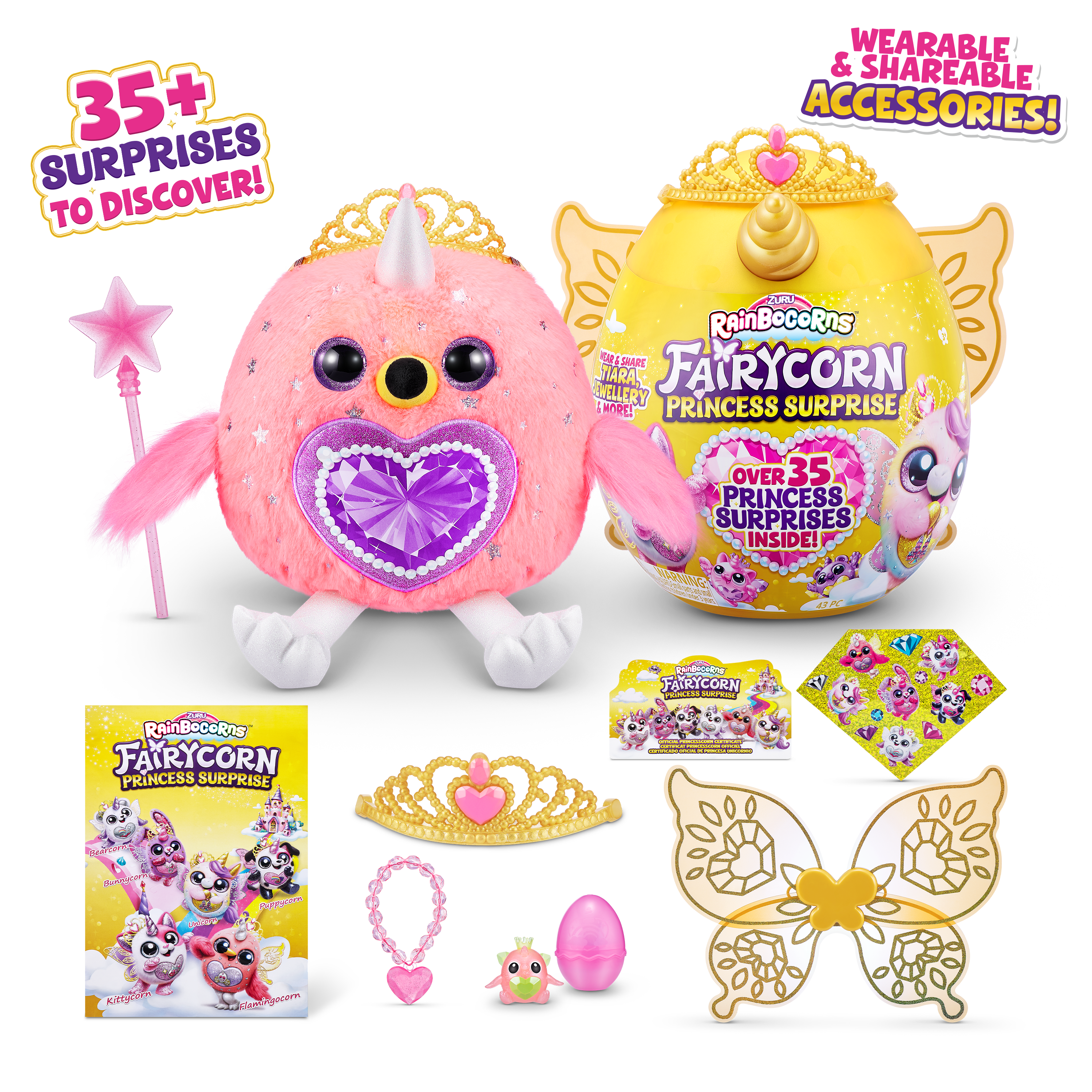 Rainbocorns Fairycorn Princess Surprise Series 6 Plush