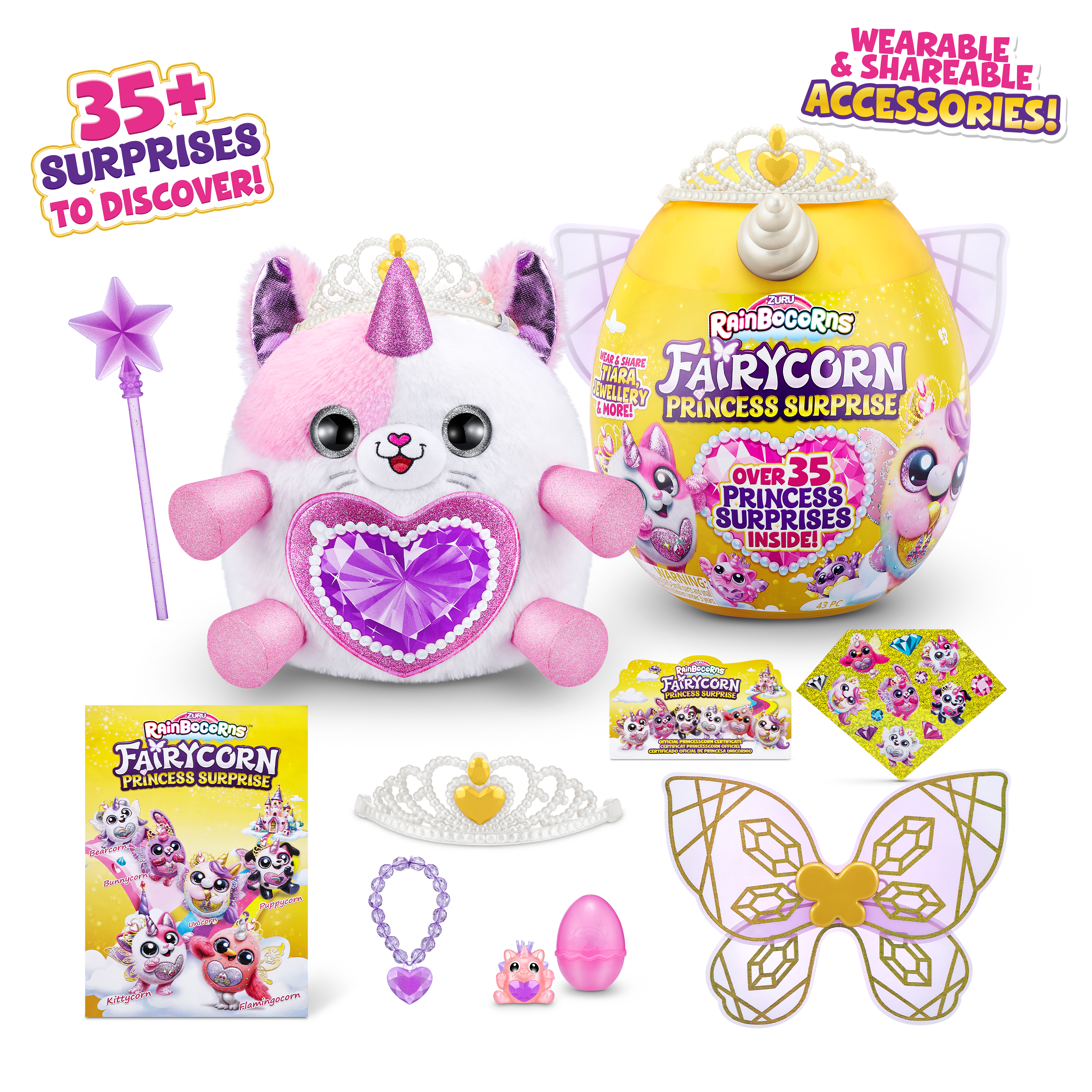 Rainbocorns Fairycorn Princess Surprise Series 6 Plush