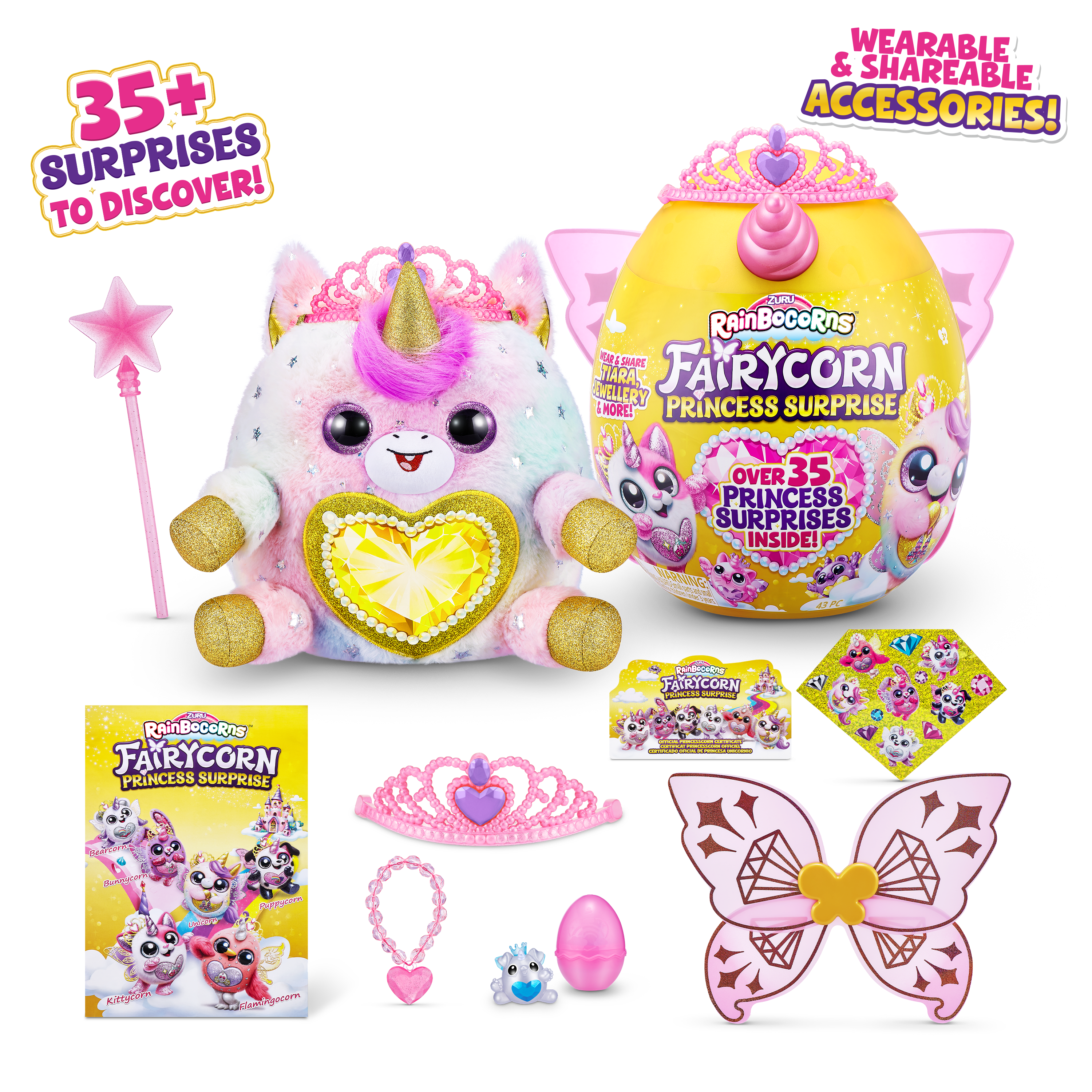 Rainbocorns Fairycorn Princess Surprise Series 6 Plush