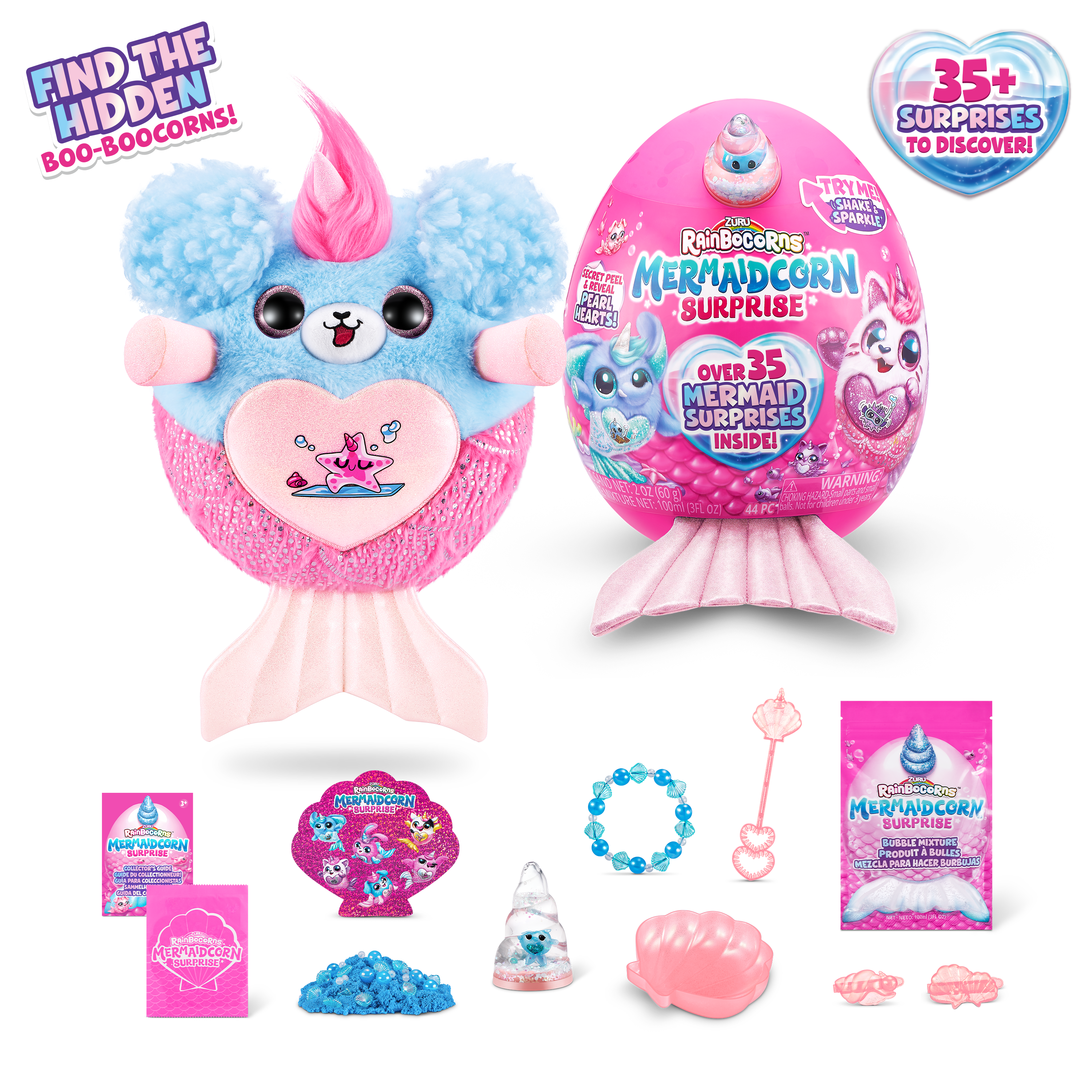 Rainbocorns Mermaidcorn Surprise S7 Plush - Medium