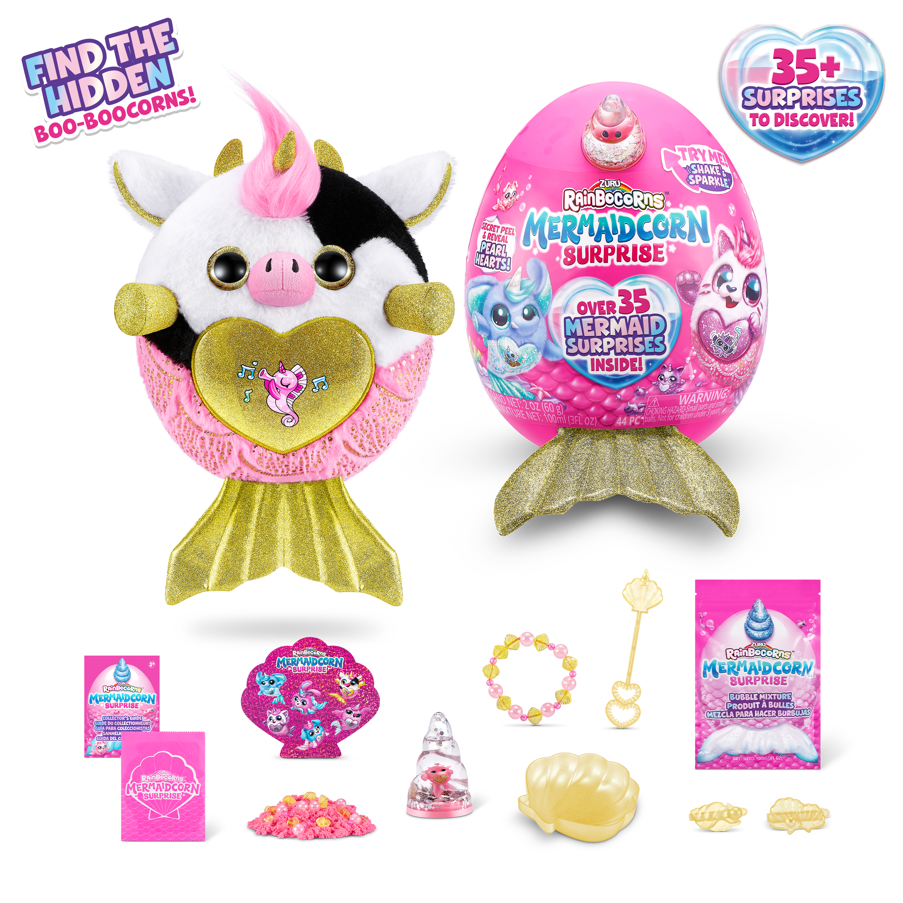 Rainbocorns Mermaidcorn Surprise S7 Plush - Medium