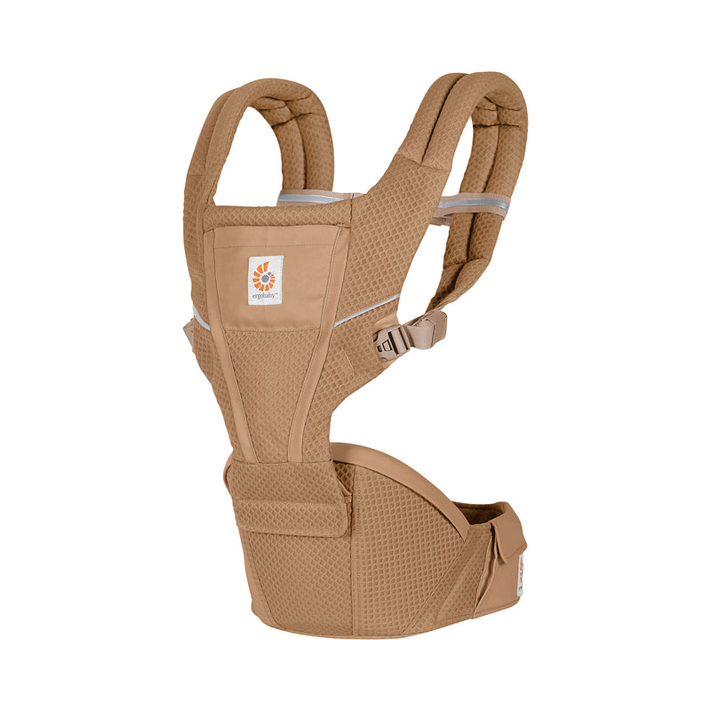 Ergobaby Alta Hip Seat Baby Carrier Camel Brown Ergonomic Convertible Carrier