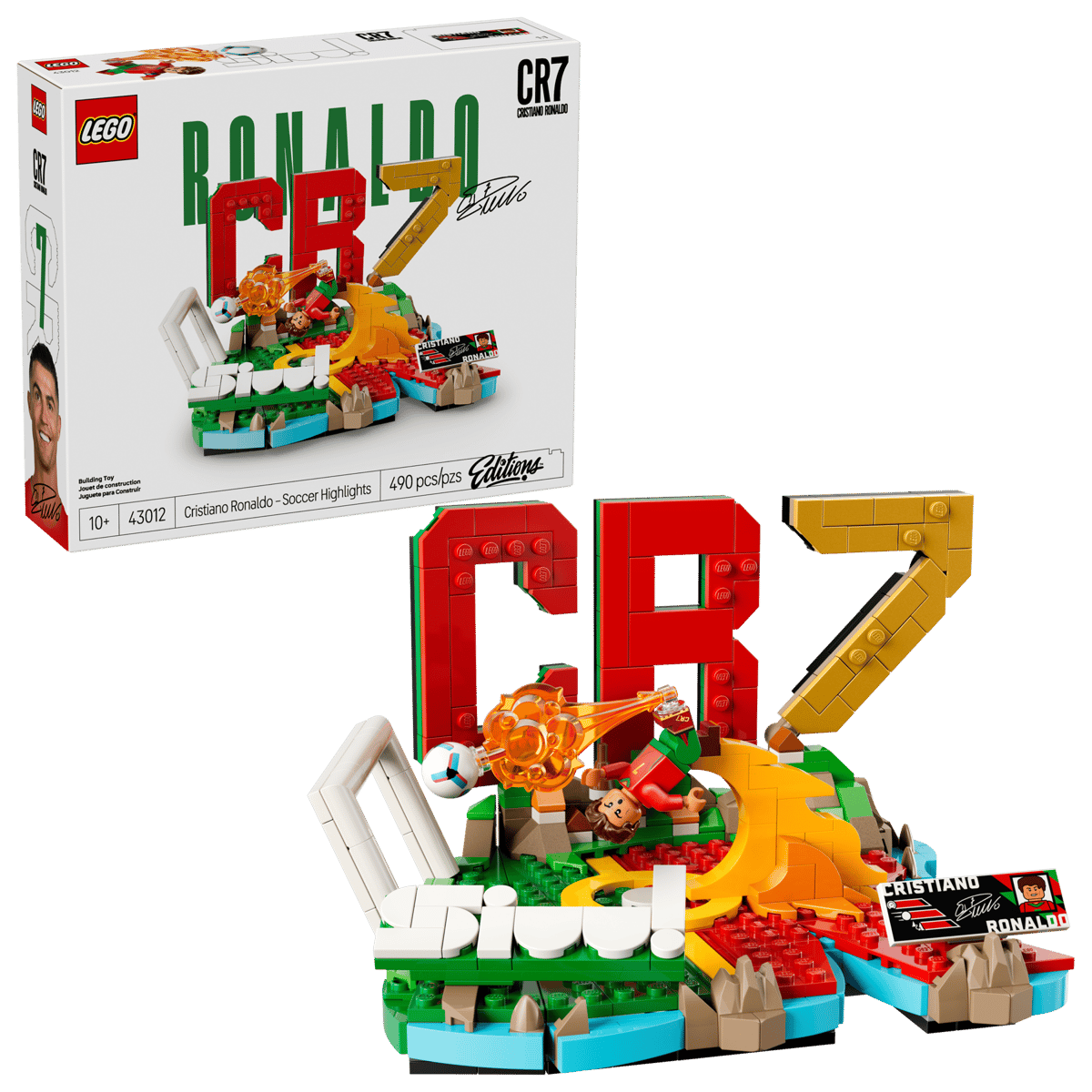 Lego  Editions Ronaldo Soccer Highlight Building Set