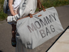Childhome Mommy Big Bag Grey Large Baby Diaper Travel Bag