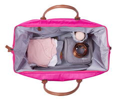 Childhome Mommy Big Bag Pop Pink Large Baby Diaper Travel Bag