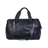Childhome Mommy Bag Signature Simili Black Large Baby Diaper Travel Bag