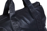 Childhome Mommy Bag Signature Simili Black Large Baby Diaper Travel Bag