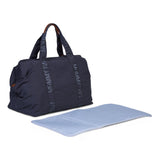 Childhome Mommy Bag Signature Urban Dark Grey Large Baby Diaper Travel Bag