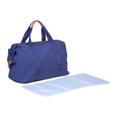 Childhome Mommy Bag Signature Urban Navy Large Baby Diaper Travel Bag