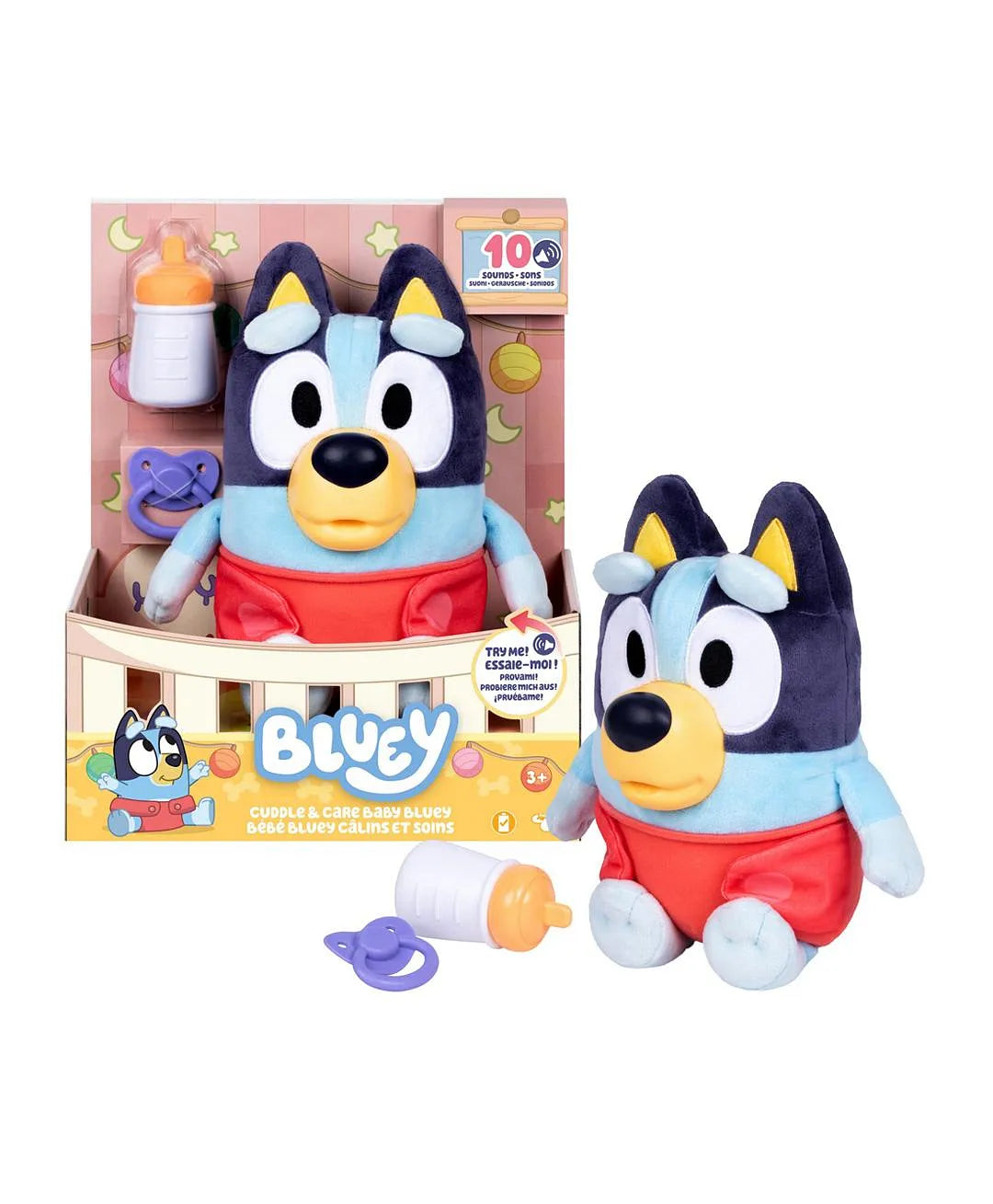Bluey Cuddle & Care Baby Bluey