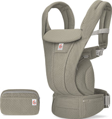Ergobaby Omni Deluxe Mesh Baby Carrier Soft Olive All Position Breathable Ergonomic Carrier
