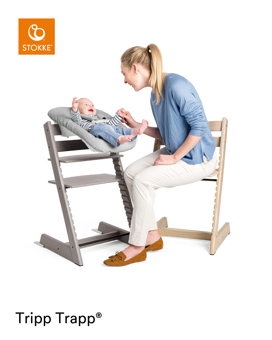 Stokke Tripp Trapp Chair White Adjustable Wooden High Chair