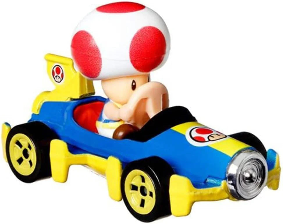 Hot Wheels Mario Kart Assortment Collectible Diecast Cars for Kids