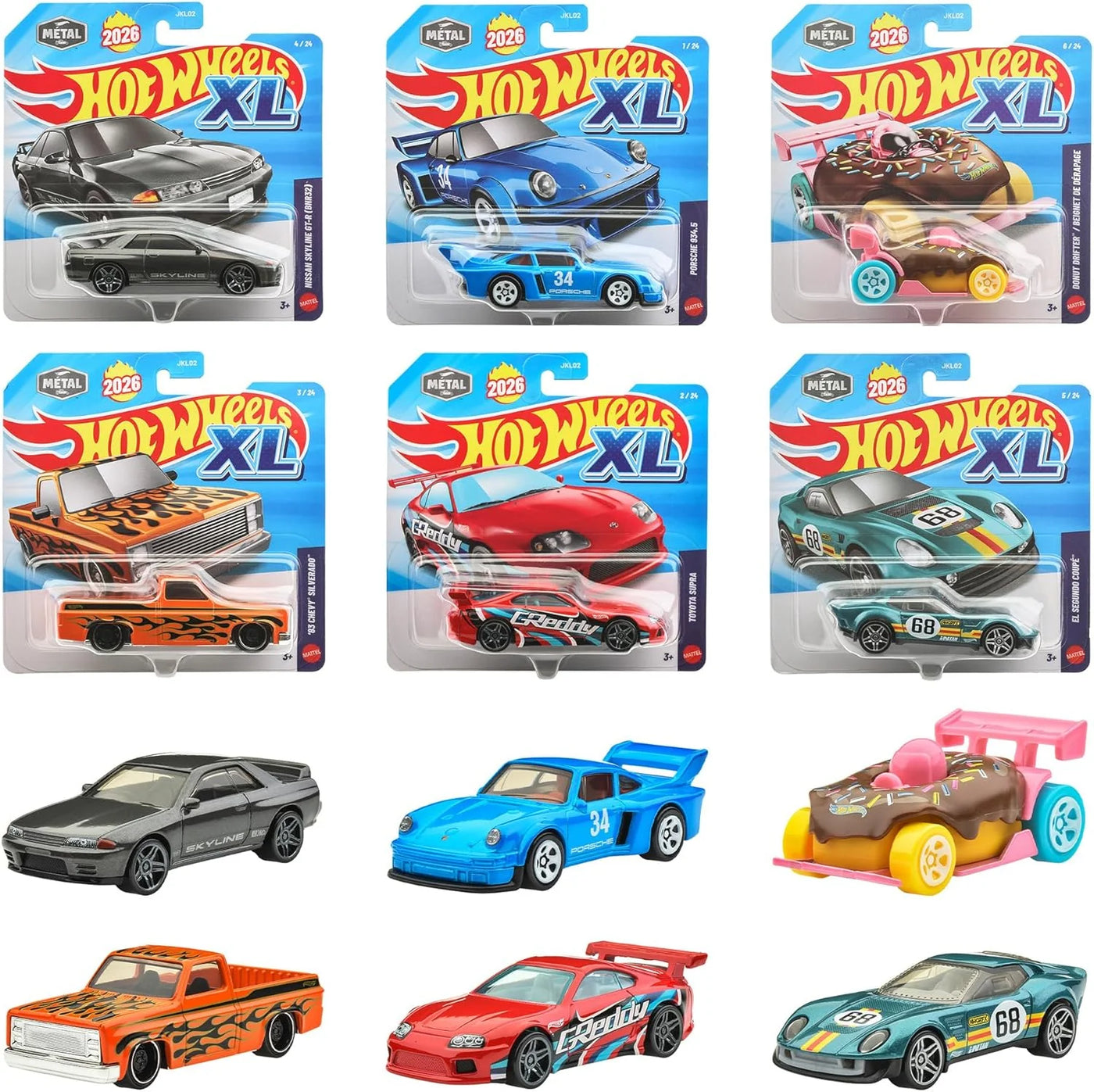 Hot Wheels XL 2022 McLaren Senna 1:43 Scale Die-Cast Car Assortment - Sold per piece