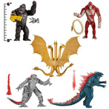 Monsterverse Titans vs Titans Battle 5 Pack Action Figure Set for Kids