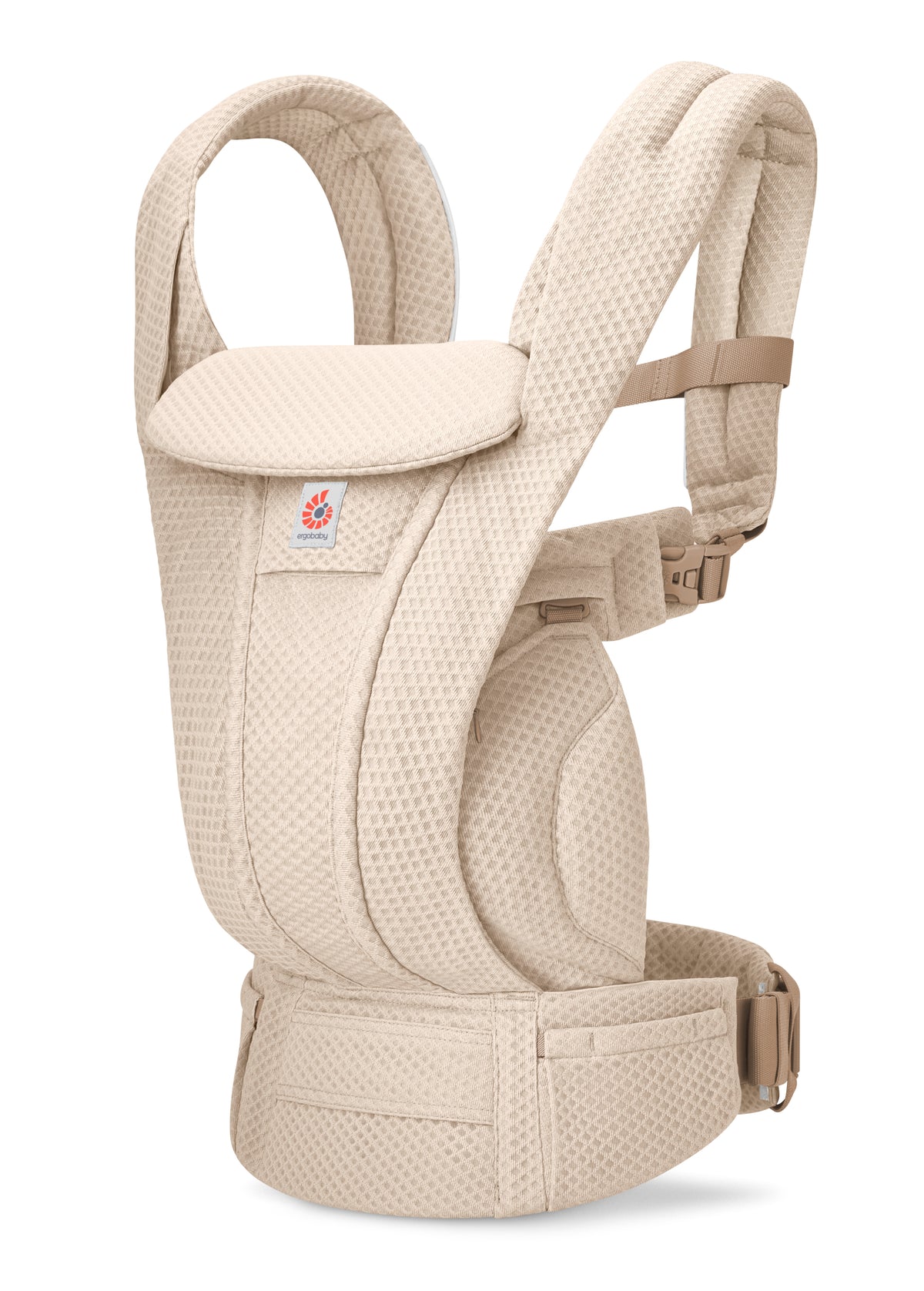 Ergobaby Omni Deluxe Mesh Baby Carrier Natural Beige All Position Breathable Ergonomic Carrier