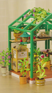 Miniverse Spaces Starter Pack Greenhouse Collectible Playset for Kids