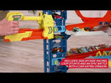 Hot Wheels Ultimate Garage Multi-Level Track Playset with 2 Cars
