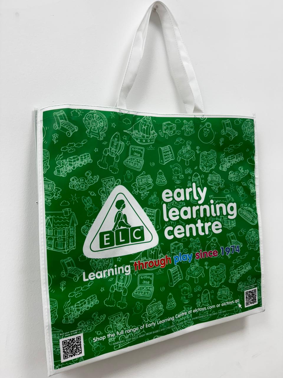 ELC Deluxe Eco Reusable Sustainable Gift & Shopping Bag (53x22x50)