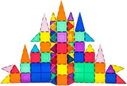 PicassoTiles 101-Piece Magnetic 3D Building Blocks Set for Kids
