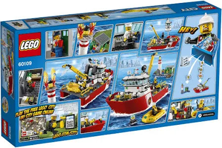 Lego City Fire Rescue Boat