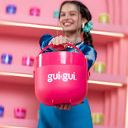 Gui Gui Mega Slime Haul 5-Piece Slime Kit with 50 Mix-In Elements for Kids Creative Sensory Play