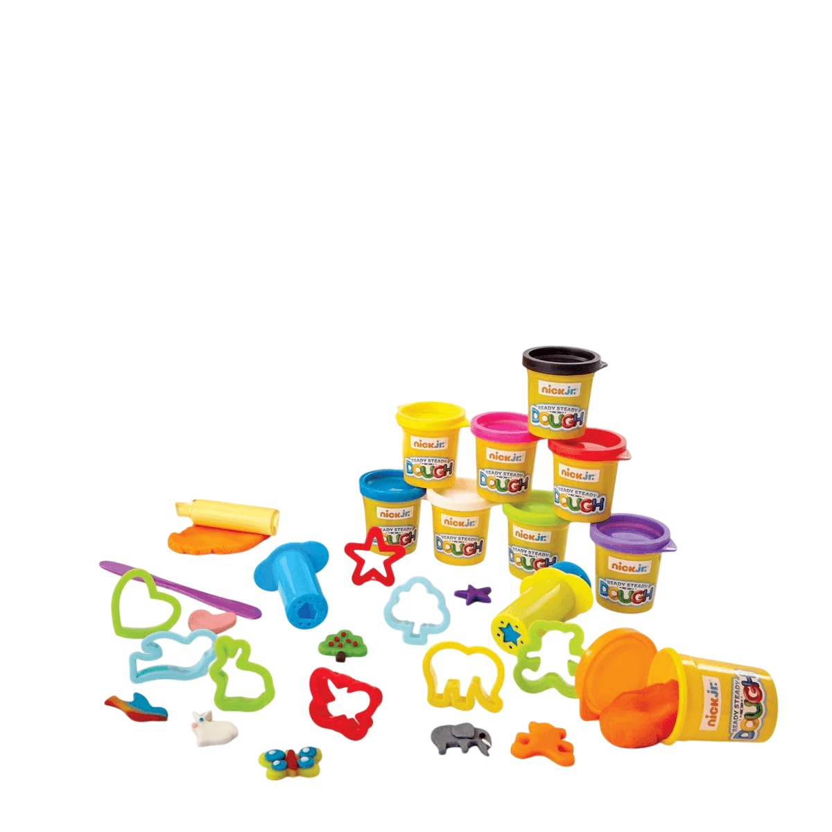Nickelodeon Dough LotsOf Pots  withAccessories 9x56g