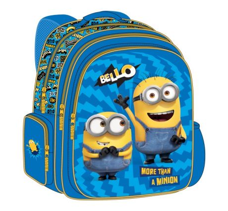 First Kid School Bags Minions 16 Inch Backpack