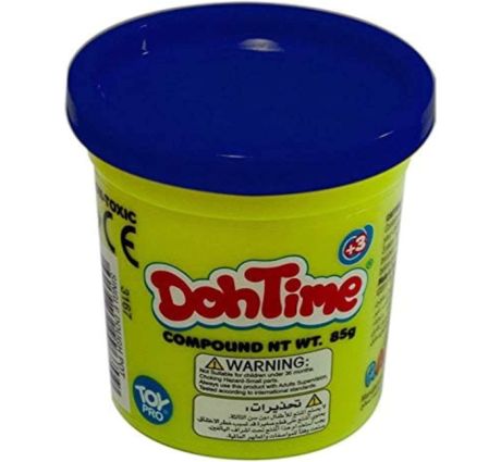 Doh-Time Single Can, 12 Assorted Color