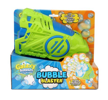 Galaxy Bubbles B/o Bubble Blaster With 42 Blowers, 2 Assorted