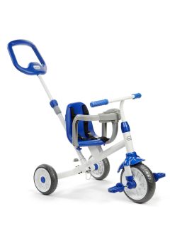 ليتل تايكس دراجة ثلاثية العجلات رايد آند ليرن 3 في 1 (زرقاء)