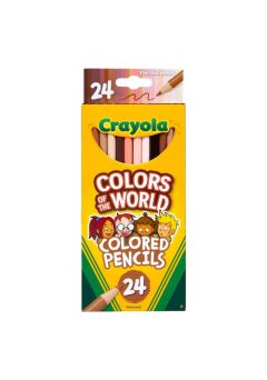 كرايولا 24 لونًا من أقلام الرصاص الملونة